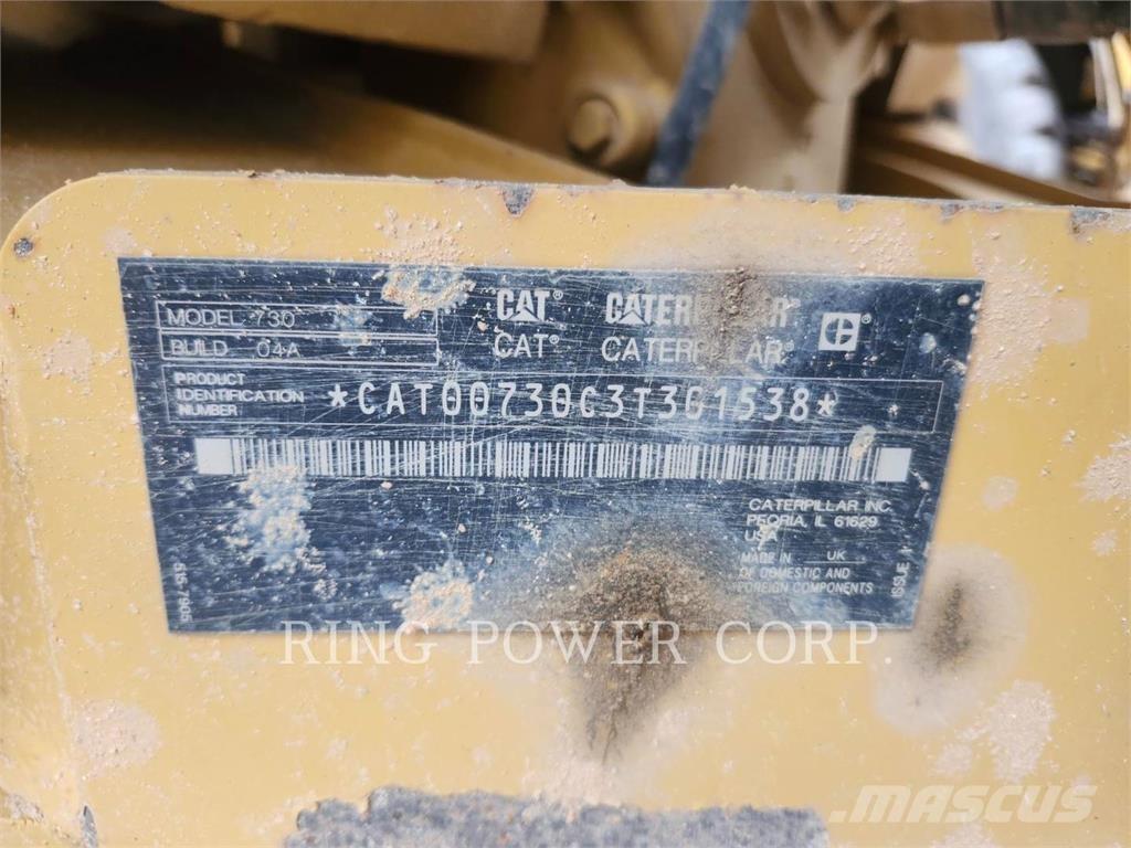 CAT 730TG Dúmpers articulados
