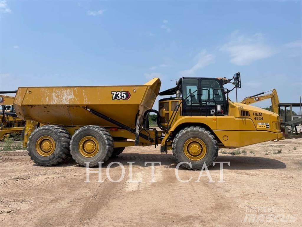 CAT 735 Dúmpers articulados