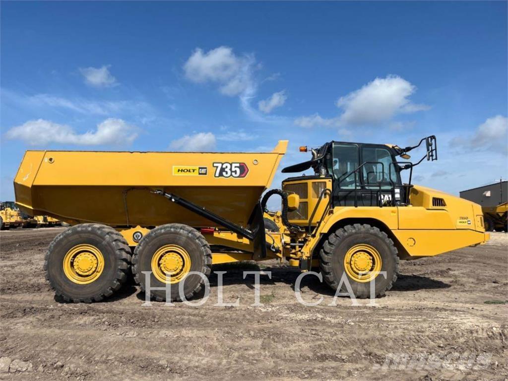CAT 735 Dúmpers articulados
