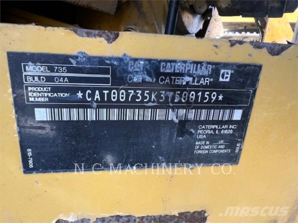 CAT 735 Dúmpers articulados