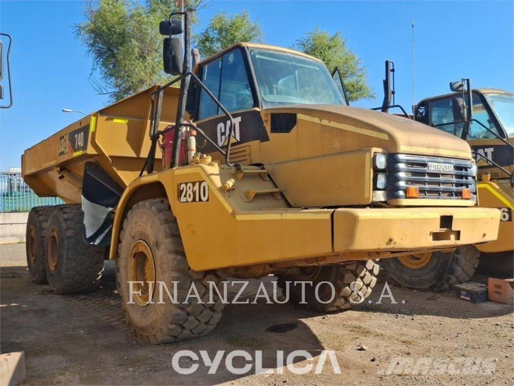 CAT 740 Dúmpers articulados