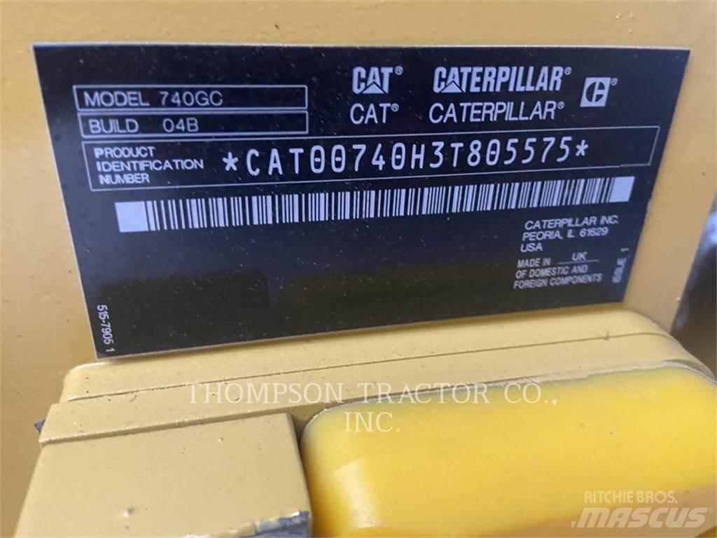 CAT 740 GC Dúmpers articulados