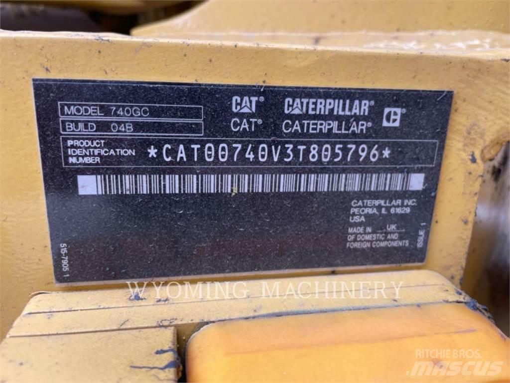 CAT 740 GC Dúmpers articulados