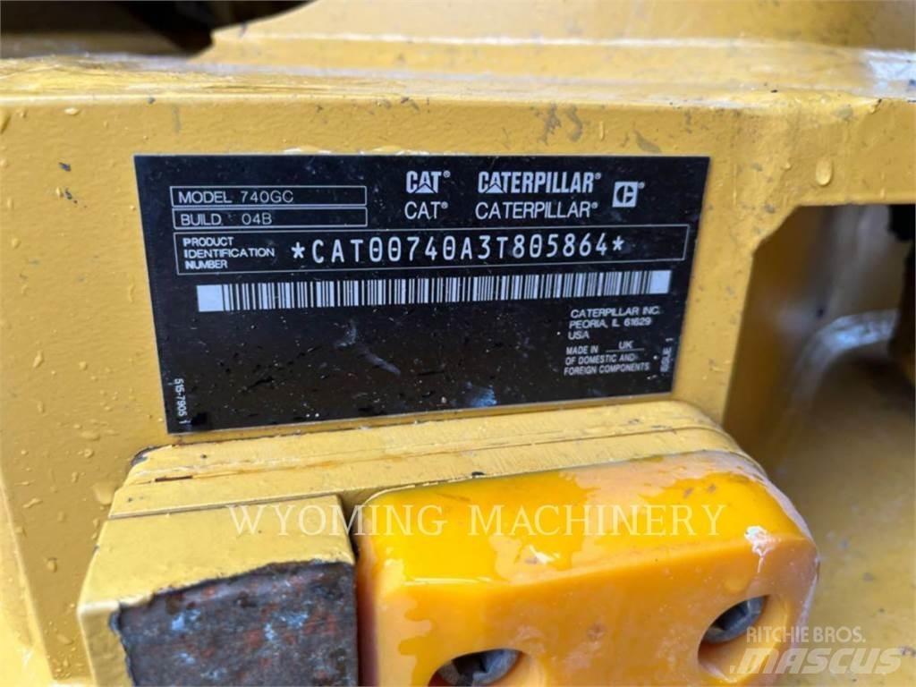 CAT 740 GC Dúmpers articulados