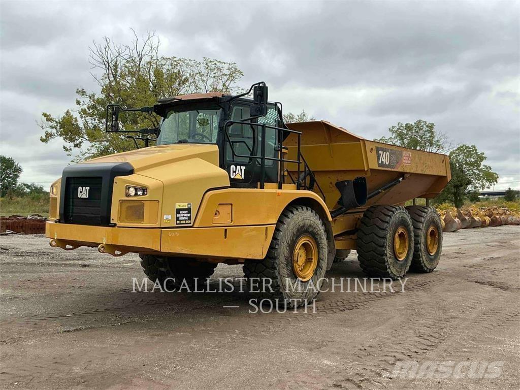 CAT 740 GC Dúmpers articulados