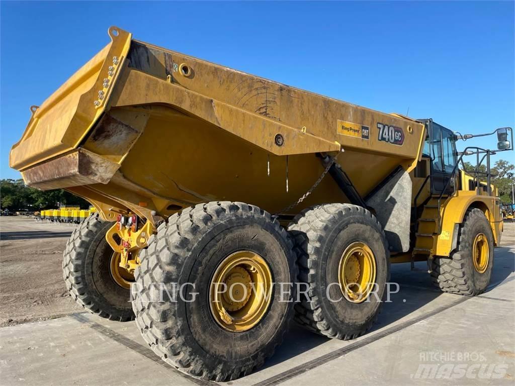 CAT 740GCTG Dúmpers articulados