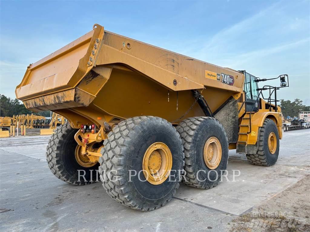 CAT 740GCTG Dúmpers articulados