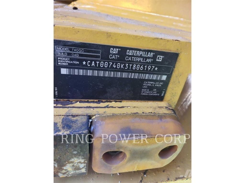 CAT 740GCTG Dúmpers articulados