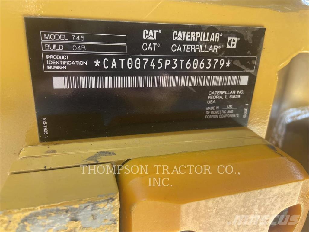 CAT 745 Dúmpers articulados