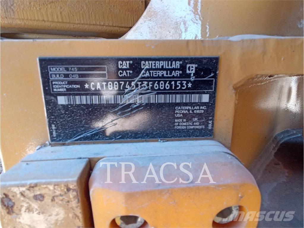 CAT 745 Dúmpers articulados