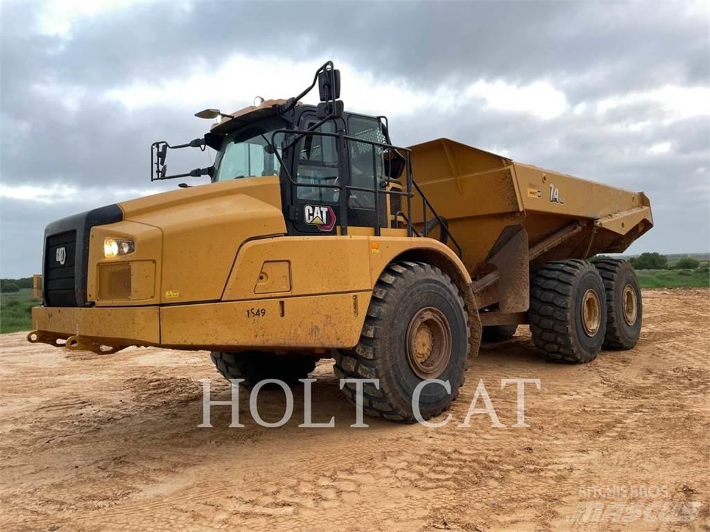 CAT 745-04 Dúmpers articulados
