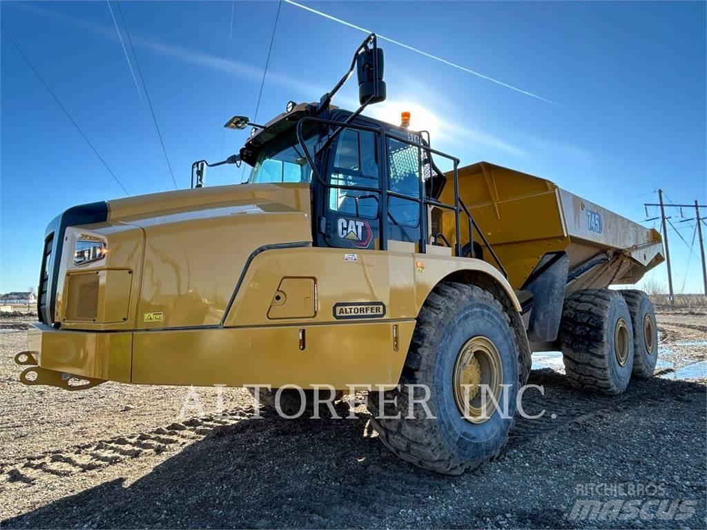 CAT 745-04 Dúmpers articulados