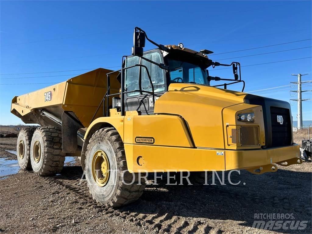 CAT 745-04 Dúmpers articulados