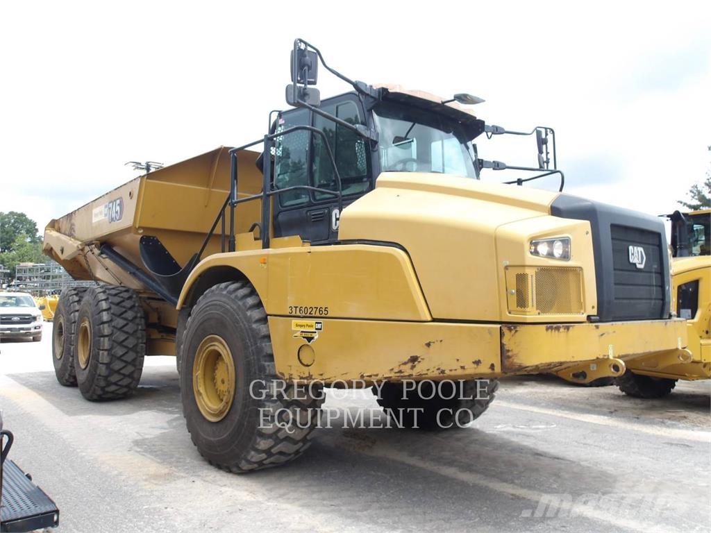 CAT 745-04 Dúmpers articulados