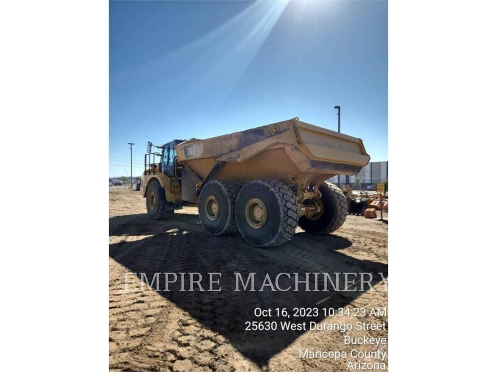 CAT 745-04 Dúmpers articulados