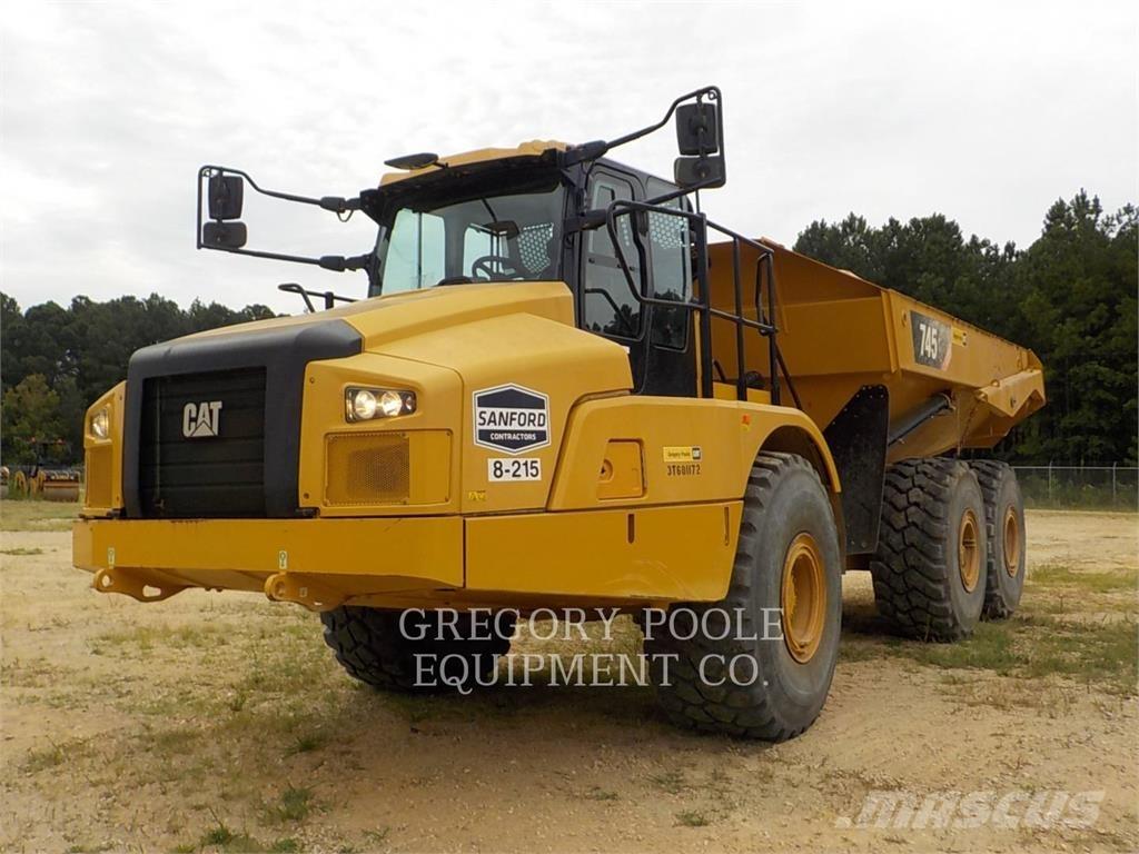 CAT 745-04 Dúmpers articulados