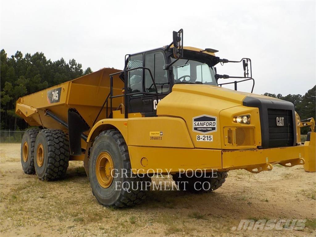 CAT 745-04 Dúmpers articulados