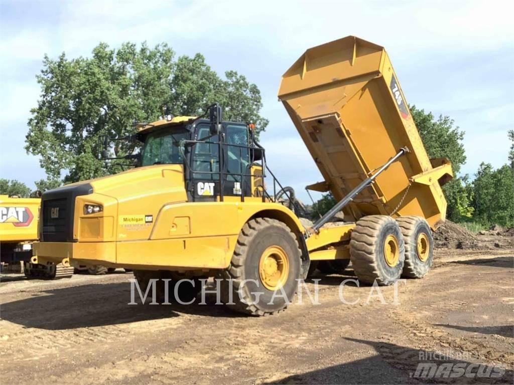 CAT 745 T Dúmpers articulados
