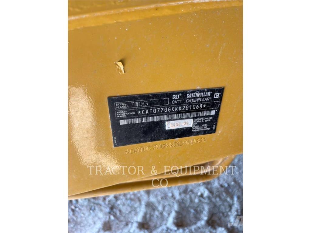 CAT 770G Dúmpers articulados