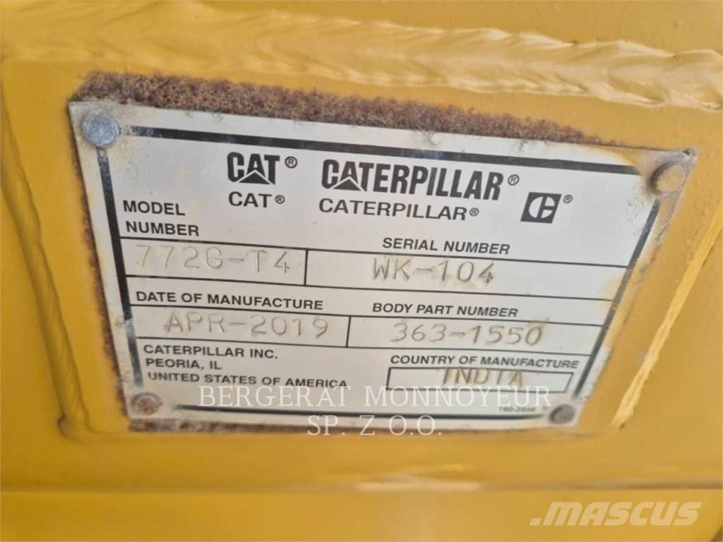 CAT 772G Dúmpers articulados