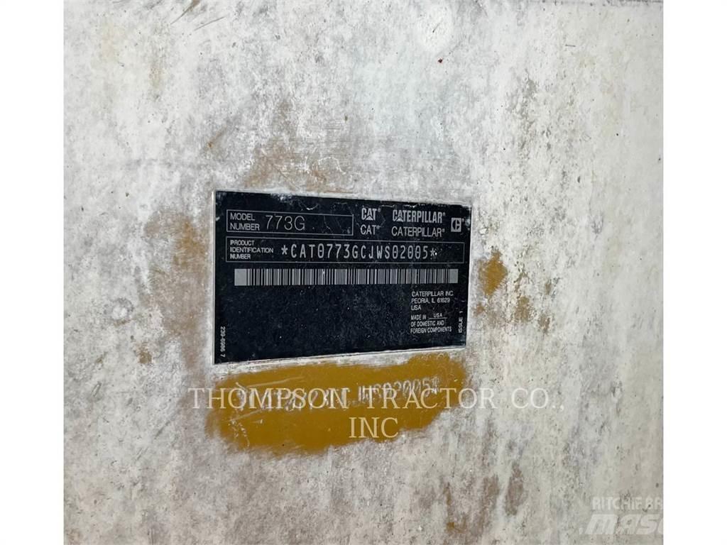 CAT 773G Dúmpers articulados