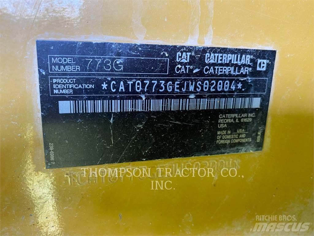 CAT 773G Dúmpers articulados