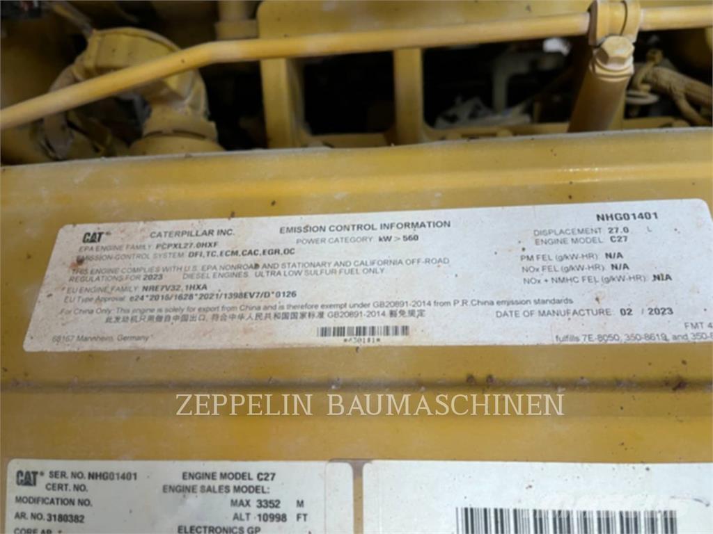 CAT 775G Dúmpers articulados