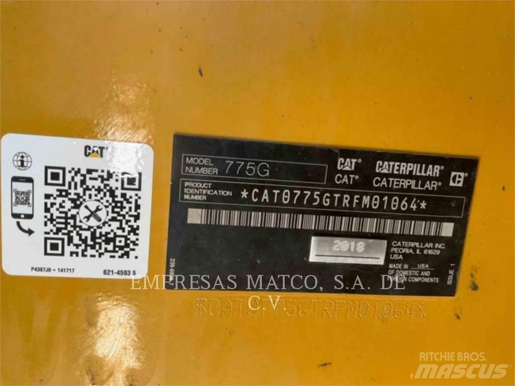 CAT 775GLRC Dúmpers articulados