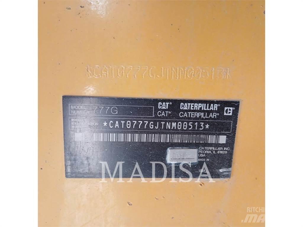 CAT 777 G Dúmpers articulados