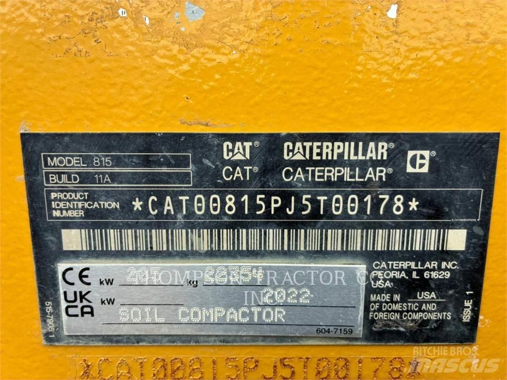 CAT 815 Compactadores de suelo