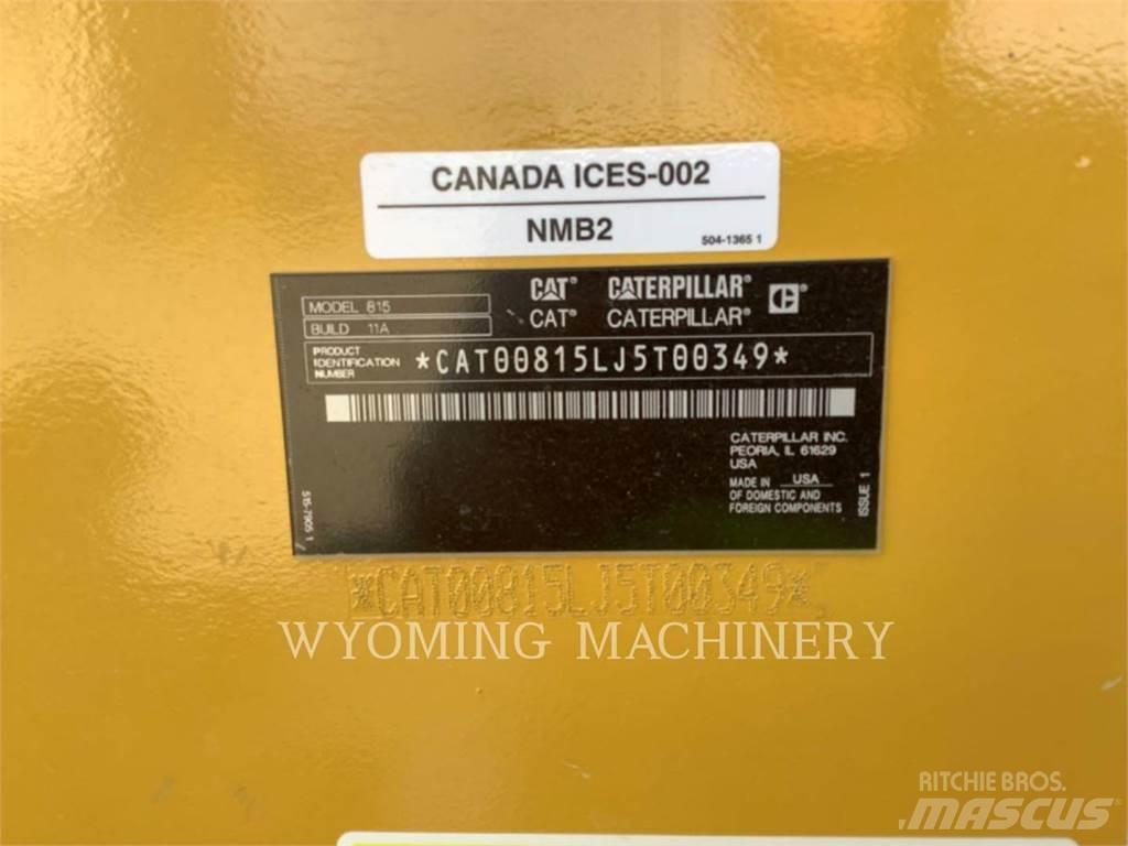 CAT 815 Compactadores de suelo