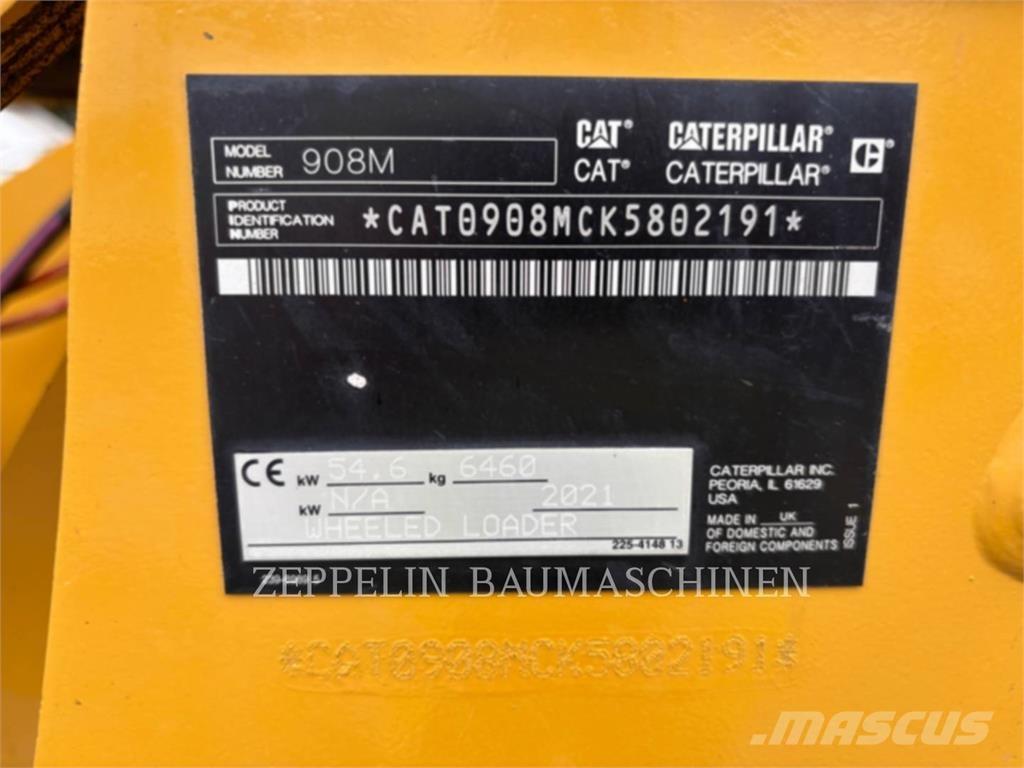 CAT 908M Cargadoras sobre ruedas