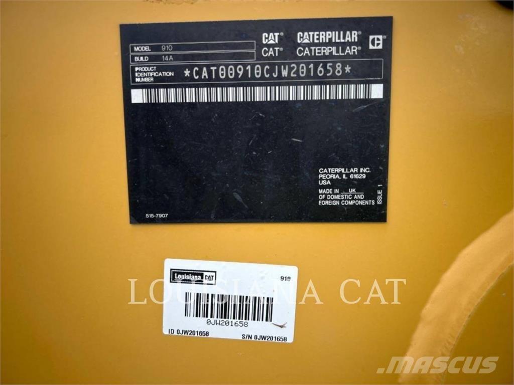 CAT 910 Cargadoras sobre ruedas