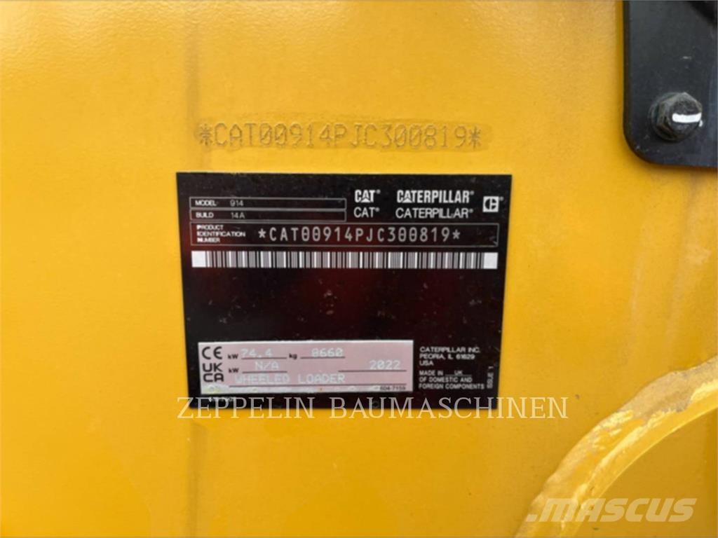 CAT 914-14A Cargadoras sobre ruedas