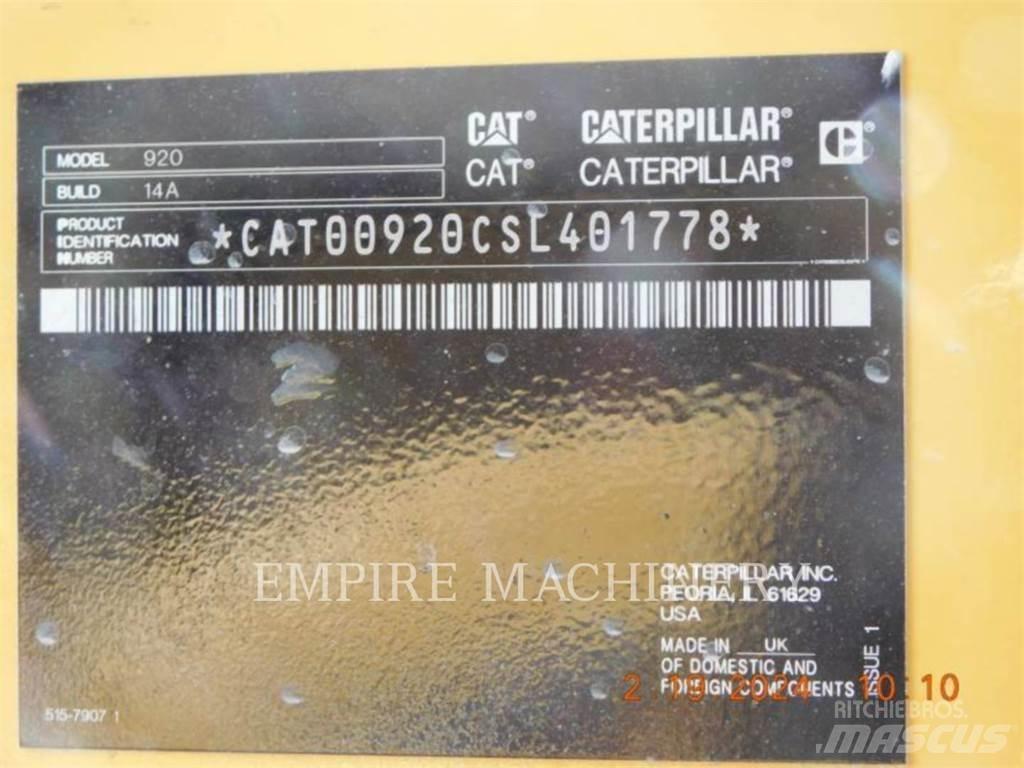 CAT 920-14 FC Cargadoras sobre ruedas