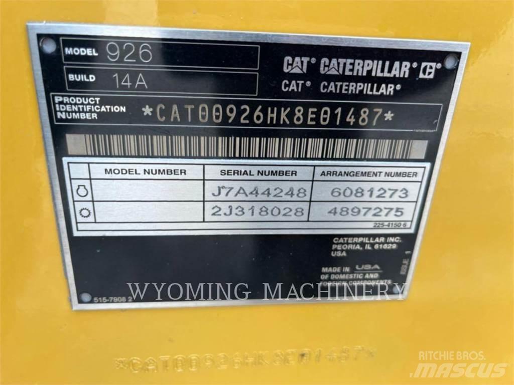 CAT 926 Cargadoras sobre ruedas
