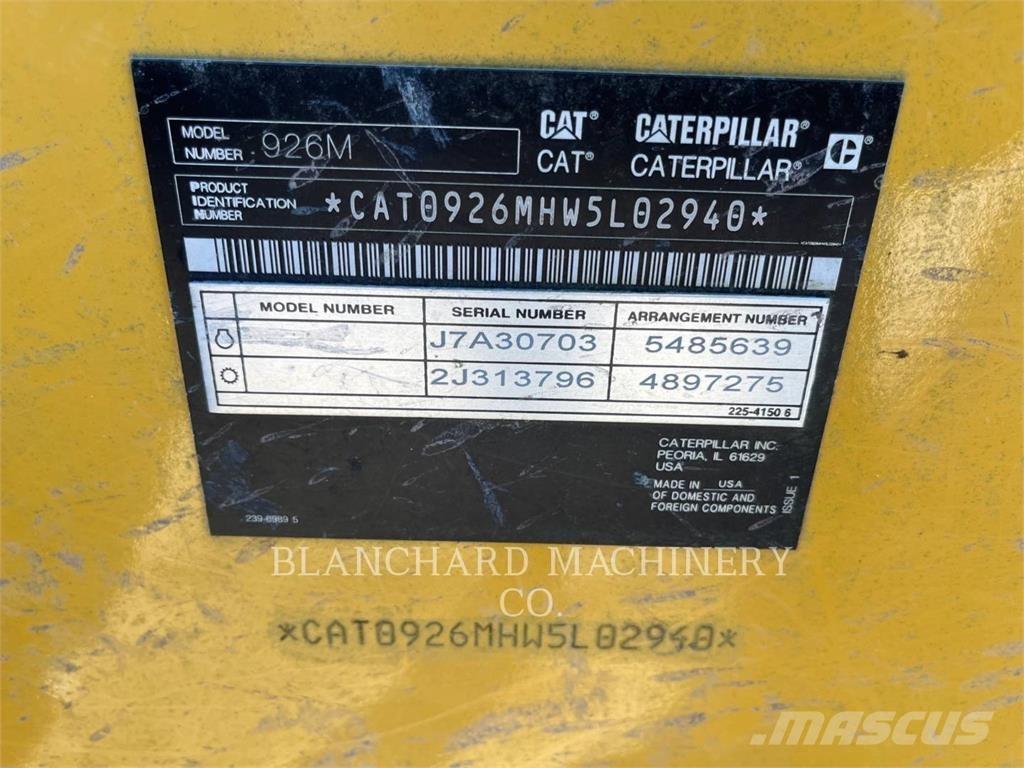 CAT 926M Cargadoras sobre ruedas