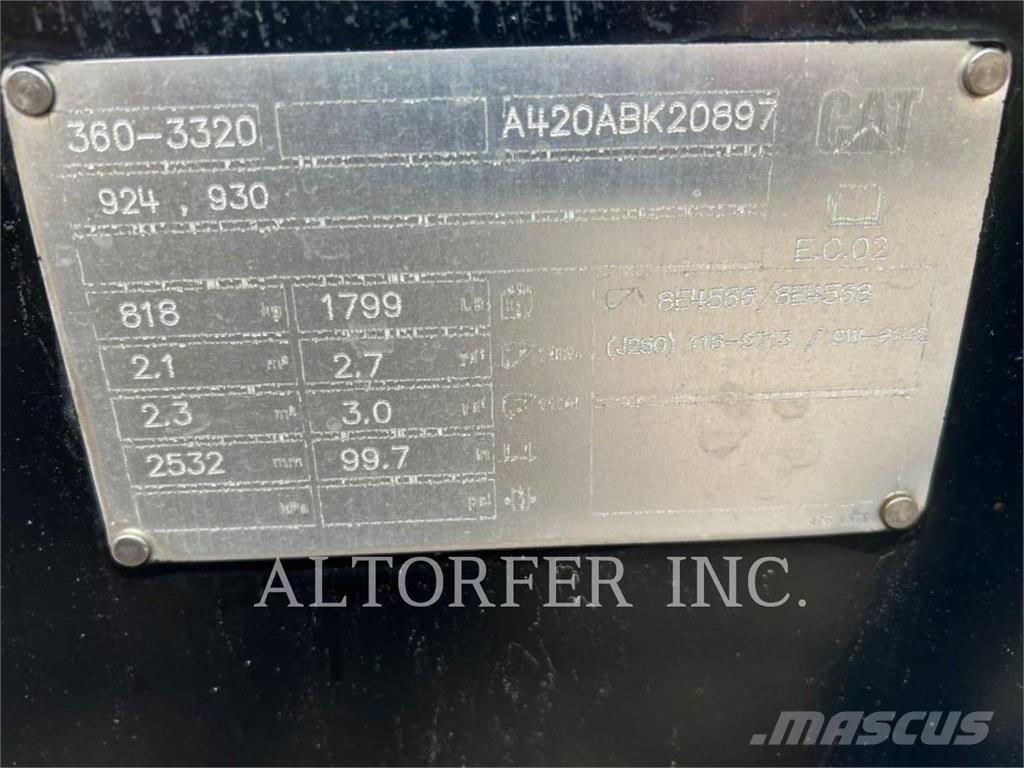 CAT 926M Cargadoras sobre ruedas