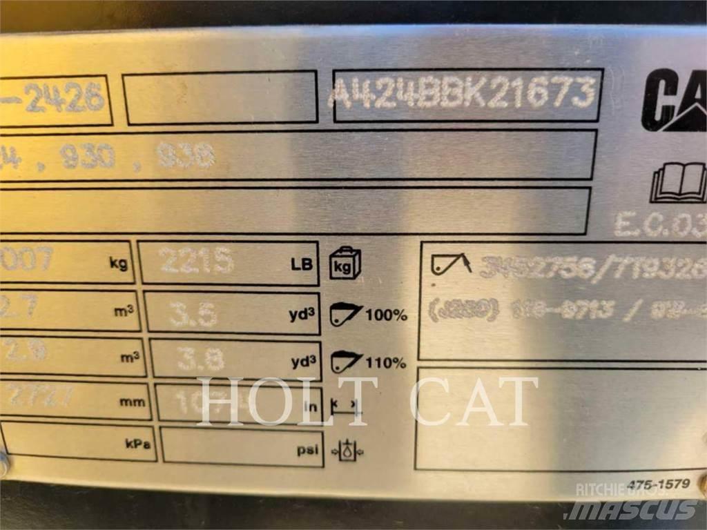 CAT 938 QC Cargadoras sobre ruedas