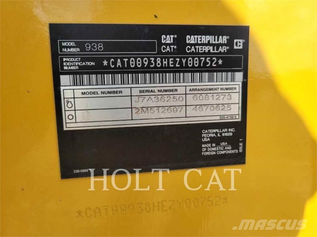CAT 938 QC Cargadoras sobre ruedas
