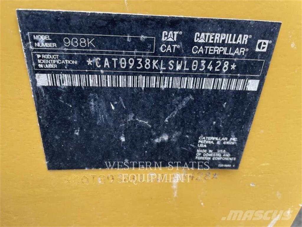 CAT 938K Cargadoras sobre ruedas