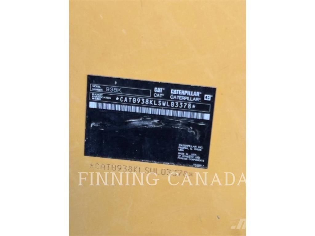 CAT 938K Buldozer sobre ruedas