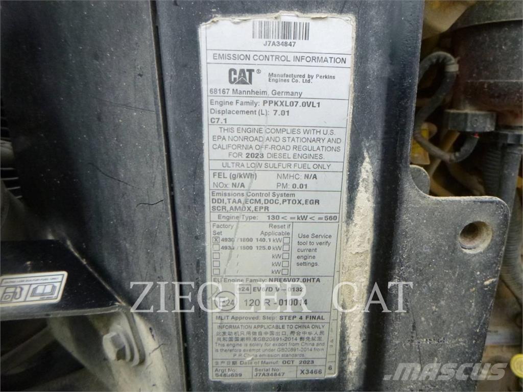 CAT 938M Cargadoras sobre ruedas