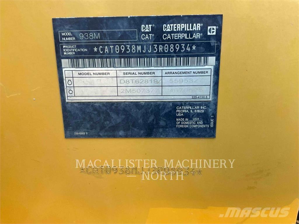 CAT 938M Cargadoras sobre ruedas