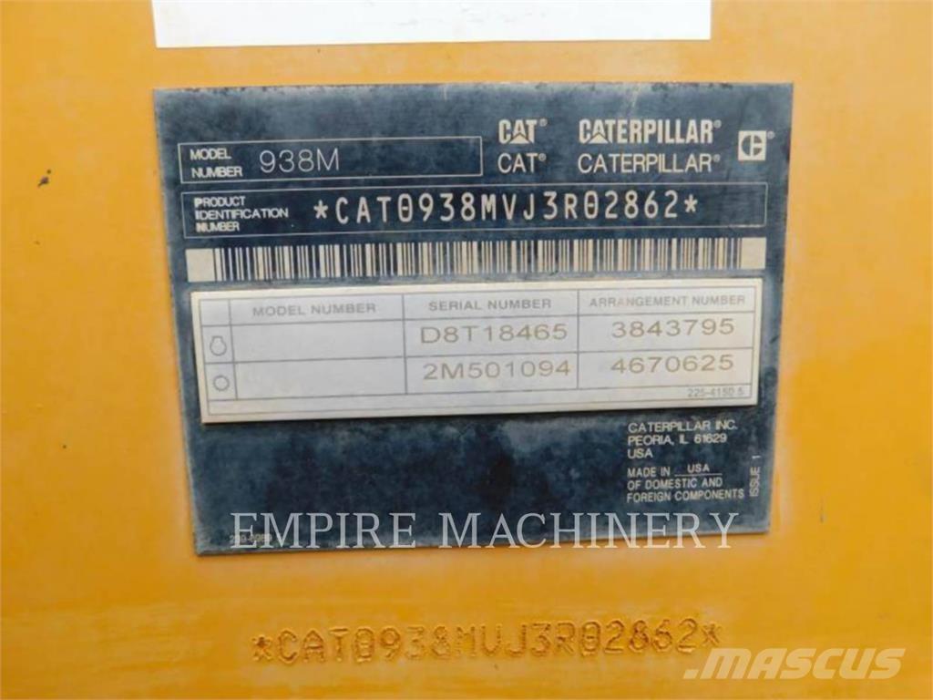 CAT 938M FC Cargadoras sobre ruedas
