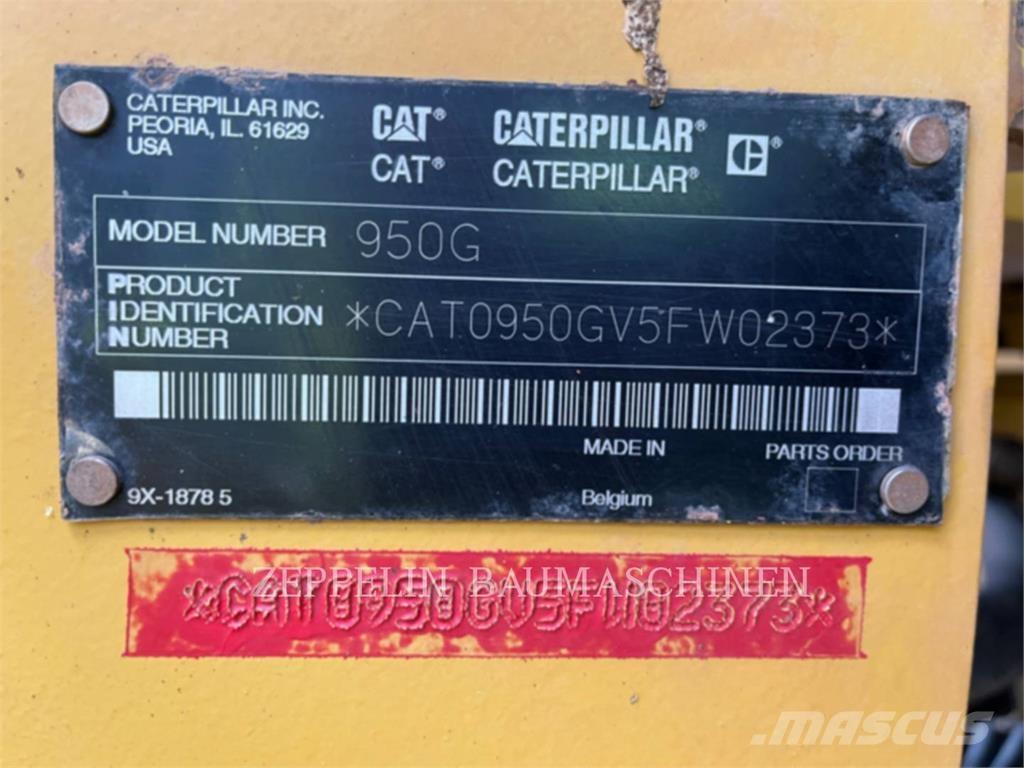 CAT 950G Cargadoras sobre ruedas