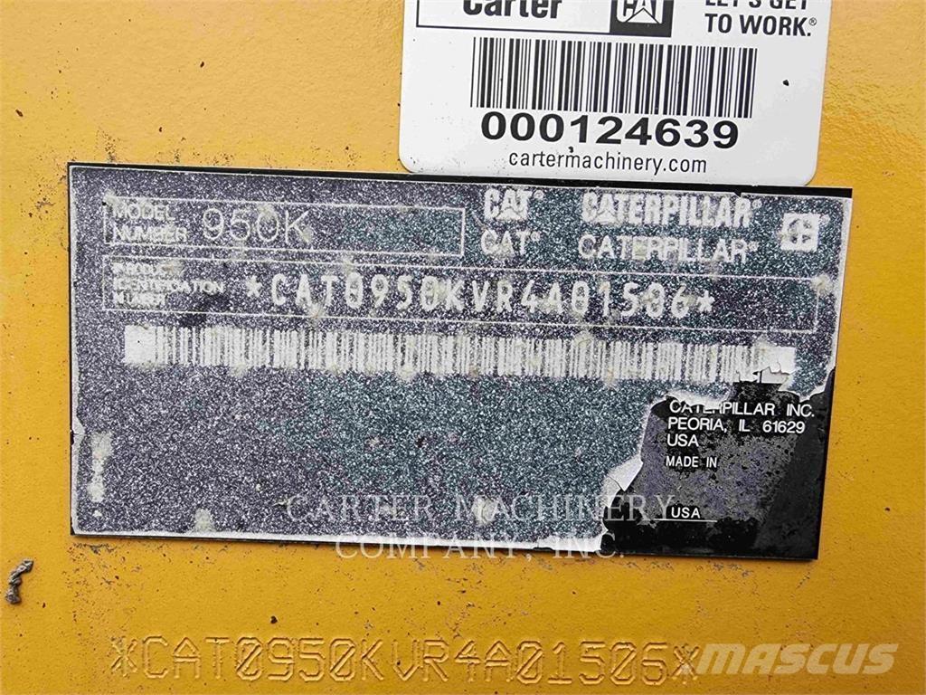 CAT 950K Cargadoras sobre ruedas