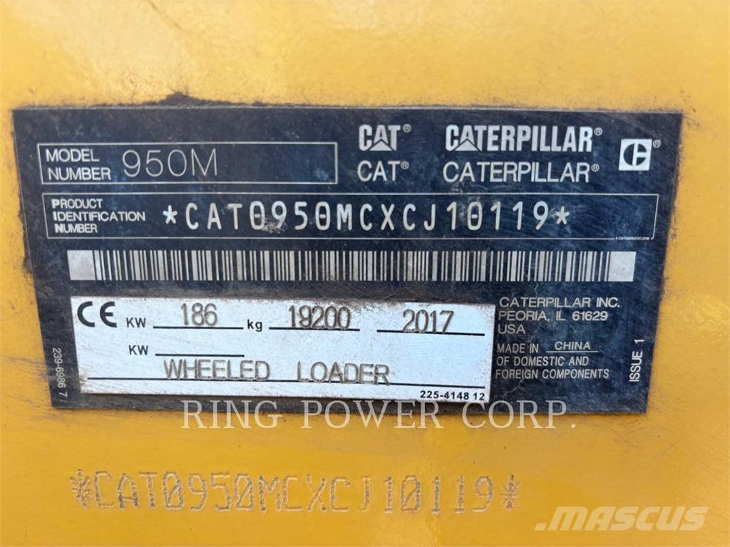 CAT 950MQC Cargadoras sobre ruedas