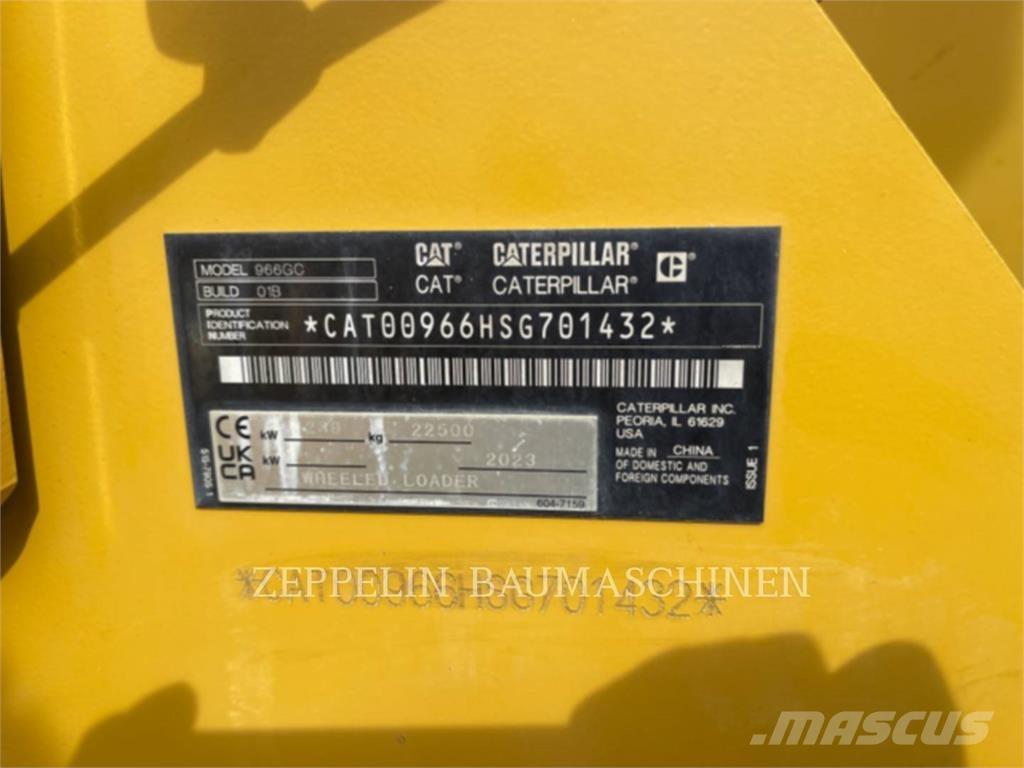 CAT 966GC Cargadoras sobre ruedas