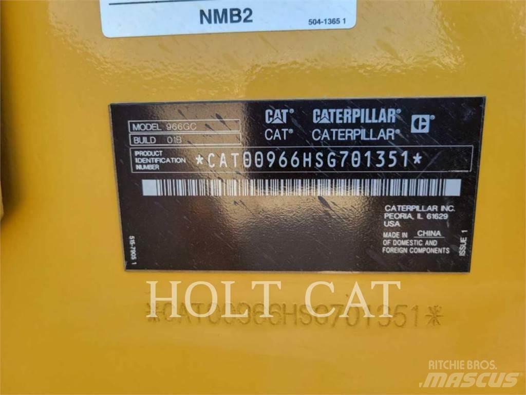 CAT 966GC QC Cargadoras sobre ruedas